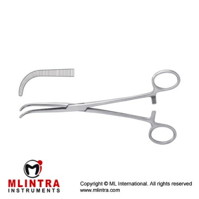 O'Shaugnessy Dissecting and Ligature Forcep Curved Stainless Steel, 18 cm - 7"